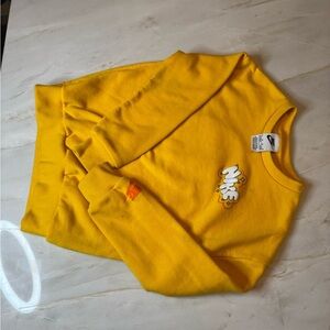 Nike Kids Yellow Sweatshirt